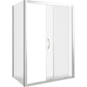 Душевой уголок Good Door Latte WTW+SP-G-WE 120x80