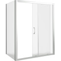 Душевой уголок Good Door Latte WTW+SP-G-WE 140x90