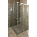 Душевой уголок GuteWetter Guwer GK-664S 85x85 см стекло бесцветное, профиль хром