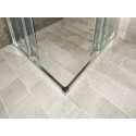 Душевой уголок GuteWetter Guwer GK-664S 90x90 см стекло бесцветное, профиль хром