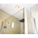 Душевой уголок GuteWetter Lux Square GK-103 левый 90x90 см стекло бесцветное, профиль хром