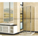 Душевой уголок RGW Classic CL-40 (960-1010)х700 профиль хром