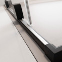 Душевой уголок Radaway Furo Black KDD 110х100