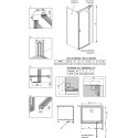 Душевой уголок Radaway Nes KDJ II 110x90 R