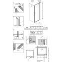 Душевой уголок Radaway Nes KDJ II 120x90 R