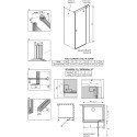 Душевой уголок Radaway Nes KDJ II 90x80 R
