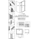 Душевой уголок Radaway Nes KDS I 120x70 R