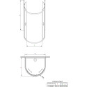 Душевой уголок Radaway Premium Plus P 100x90x190 прозрачное стекло