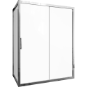 Душевой уголок STWORKI Эстерсунд DE019R80160200 160x80 см профиль хром глянец