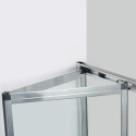 Душевой уголок Wasserkraft Weser 78F03 90x90 см