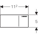 Кнопка смыва Geberit Sigma 70 115.630.SJ.1 черная