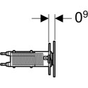 Кнопка смыва Geberit Sigma 70 115.630.SJ.1 черная