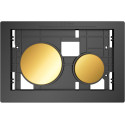 Кнопка смыва TECE Loop Modular 9240668 кнопка золотая, стекло на выбор