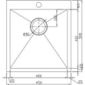 Комплект  Мойка кухонная Seaman Eco Marino SMB-4550S + Смеситель Seaman Eco Koblenz SSN-2060 для кухонной мойки