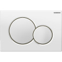 Комплект  Система инсталляции для унитазов Geberit Duofix UP320 111.300.00.5 + Чаша для унитаза подвесного Roca Meridian 346247000 + Кнопка смыва Gebe