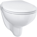 Комплект  Система инсталляции для унитазов Grohe Rapid SL 38775001 4 в 1 с кнопкой смыва + Унитаз подвесной Grohe Bau Ceramic 39351000 безободковый