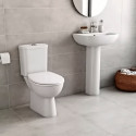 Комплект  Унитаз-компакт Grohe Bau Ceramic 39349000 + Гигиенический душ Grohe BauClassic 124901 со смесителем