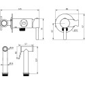 Комплект  Унитаз подвесной STWORKI Merlingen MWH48 + Система инсталляции для унитазов Ideal Standard Prosys Frame 120 M R020467 + Гигиенический душ ST