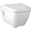 Комплект Чаша для унитаза Geberit Renova Plan 500.378.01.1 + Крышка-сиденье Geberit Renova Plan + Инсталляция Geberit с кнопкой смыва хром