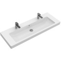 Мебельная раковина Villeroy & Boch Subway 2.0 7176D2R1 alpin CeramicPlus, 2x1 отверстия