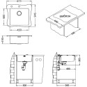 Мойка кухонная Alveus Jubilee 90