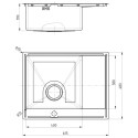 Мойка кухонная Alveus Quarto 20 1124383