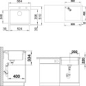 Мойка кухонная Blanco Etagon 6 базальт