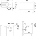 Мойка кухонная Blanco Livit 6 S сталь полированная