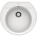 Мойка кухонная Blanco Rondoval 45 белая
