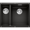 Мойка кухонная Blanco Subline 340/160-U черная, правая