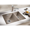 Мойка кухонная Blanco Subline 340/160-U серый беж, левая