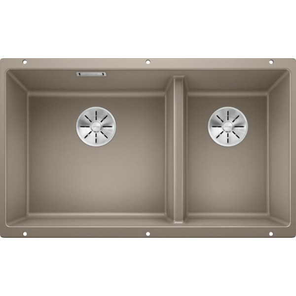 Мойка кухонная Blanco Subline 430/270-U серый беж