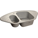 Мойка кухонная GranFest Corner C-960 E серая