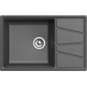 Мойка кухонная GranFest Vertex GF-V-780L графит