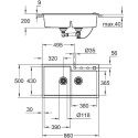 Мойка кухонная Grohe K500 31649AP0