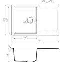 Мойка кухонная Omoikiri Daisen 78-BE ваниль