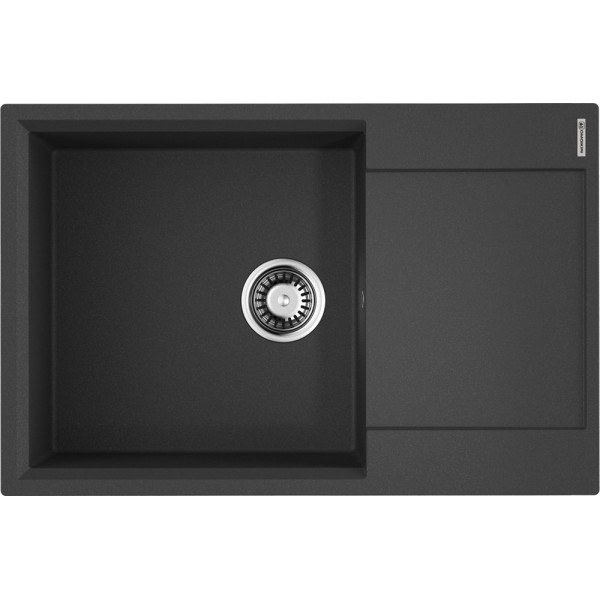Мойка кухонная Omoikiri Daisen 78-LB черная