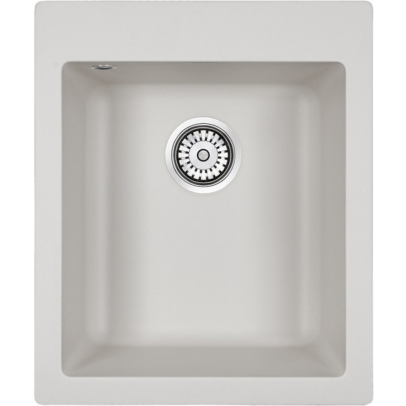 Мойка кухонная Paulmark Leer PM104249-WH белый