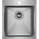 Мойка кухонная Paulmark Neckar PM804551-BS брашированная нержавеющая сталь