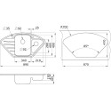 Мойка кухонная Paulmark Wiese PM529050-BE бежевый