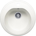 Мойка кухонная Polygran F-08 белый хлопок