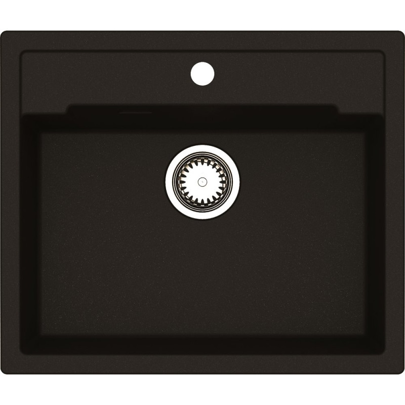 Мойка кухонная Reginox Amsterdam 54 3,5" black silvery