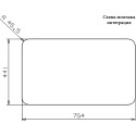 Мойка кухонная Reginox Ohio 18x40+50x40 LUX L сталь