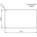 Мойка кухонная Reginox Ohio 18x40+50x40 LUX L сталь