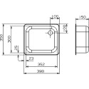 Мойка кухонная Reginox R18 3530 LUX OSK сталь