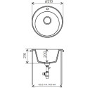Мойка кухонная Tolero Classic R108/817 коричневая