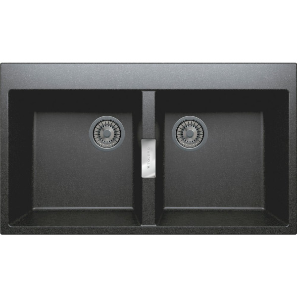 Мойка кухонная Tolero Loft TL-862/911 черная