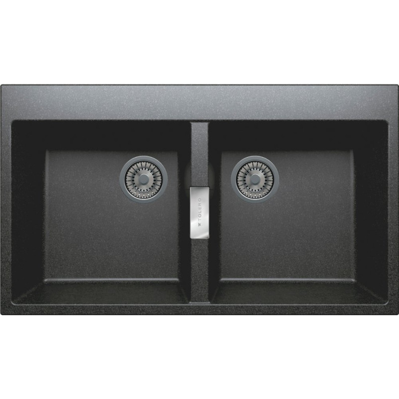 Мойка кухонная Tolero Loft TL-862/911 черная