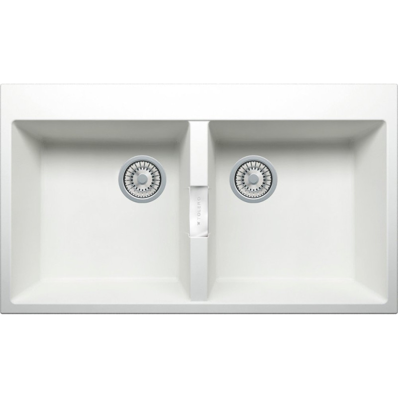 Мойка кухонная Tolero Loft TL-862 белая