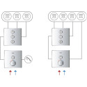 Переключатель потоков Grohe Grohtherm SmartControl 29122000 на три потребителя